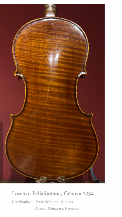 Lorenzo Bellafontana,  Génova 1954